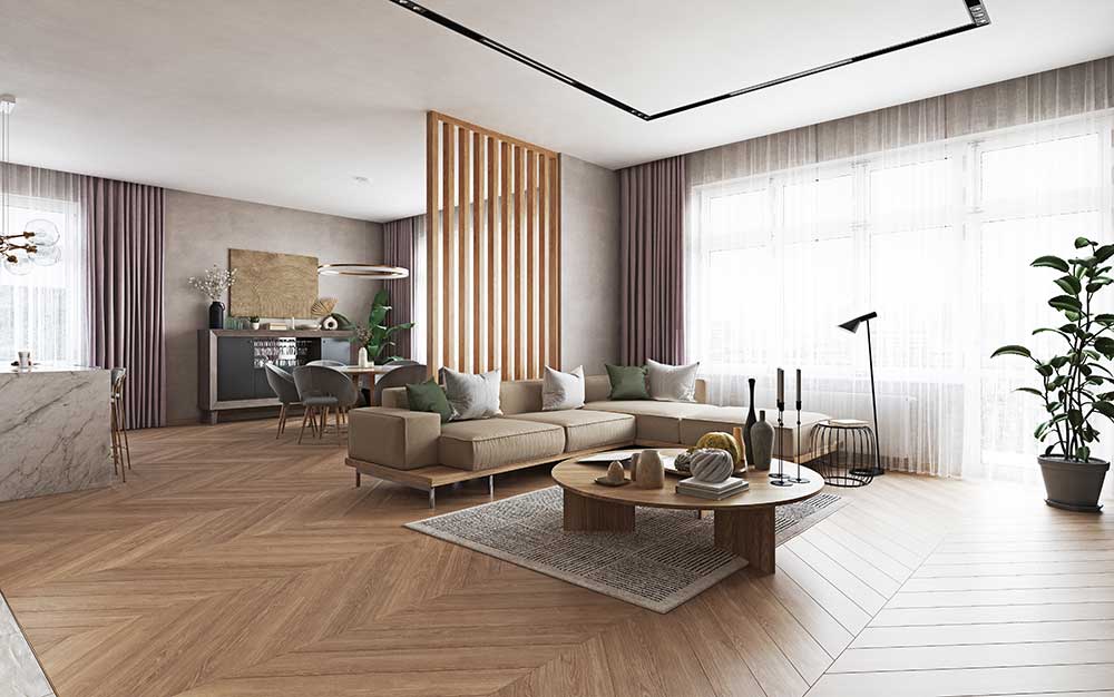 Platinum Santacruz modern kitchen area