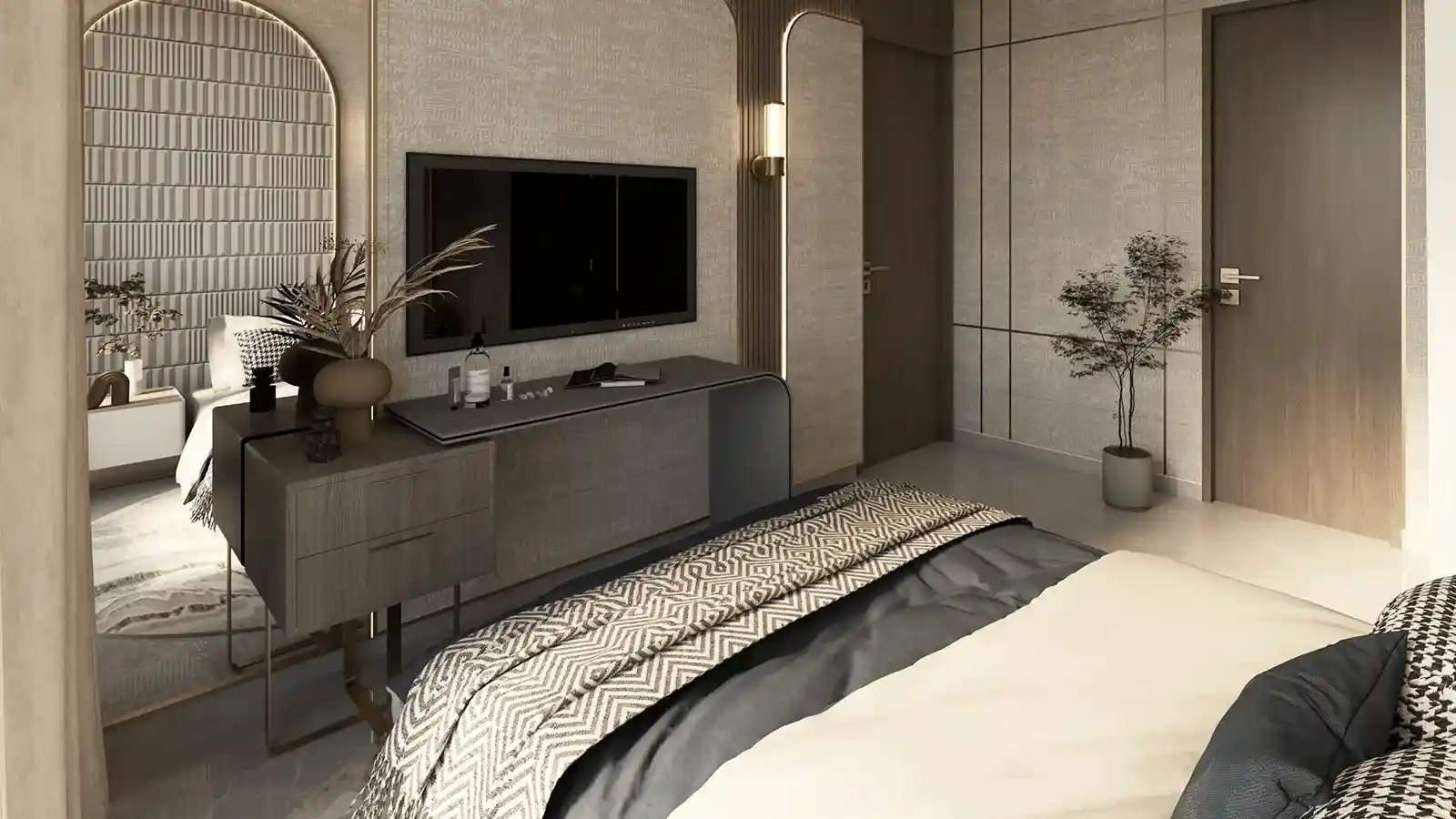 Master bedroom interior Platinum Stellar Santacruz West